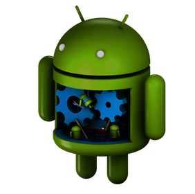 android studio icon background transparent